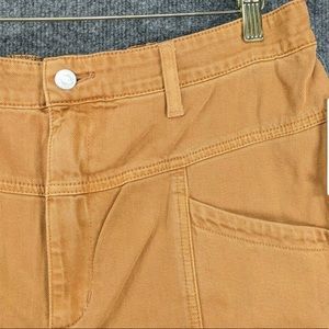 Anthropologie Pilcro The Carpenter Wide-Leg Pants - Cedar Color